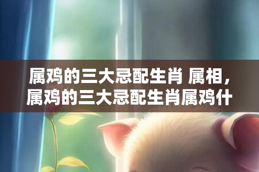 属鸡的三大忌配生肖 属相，属鸡的三大忌配生肖属鸡什么生肖相冲