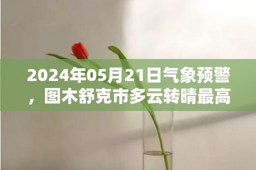 2024年05月21日气象预警，图木舒克市多云转晴最高温度35℃