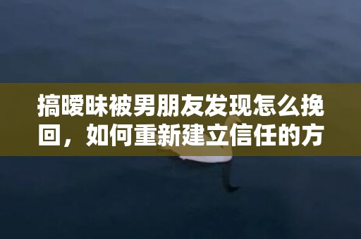 搞暧昧被男朋友发现怎么挽回，如何重新建立信任的方式?