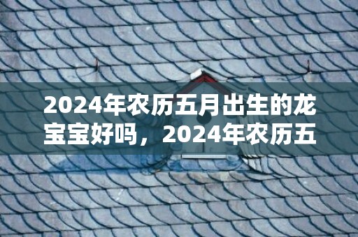 2024年农历五月出生的龙宝宝好吗，2024年农历五月初五端午节日子吉利吗