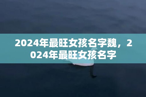 2024年最旺女孩名字魏，2024年最旺女孩名字