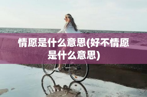 情愿是什么意思(好不情愿是什么意思)