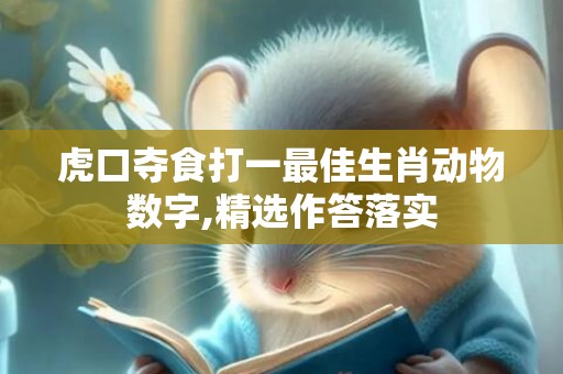 虎口夺食打一最佳生肖动物数字,精选作答落实插图