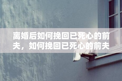 离婚后如何挽回已死心的前夫，如何挽回已死心的前夫？