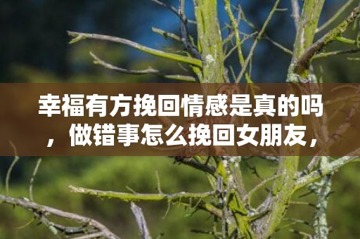 幸福有方挽回情感是真的吗，做错事怎么挽回女朋友，如何挽回女朋友的心?
