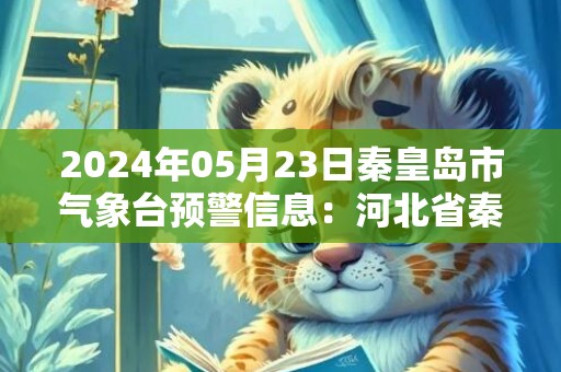 2024年05月23日秦皇岛市气象台预警信息：河北省秦皇岛市更新大风蓝色预警