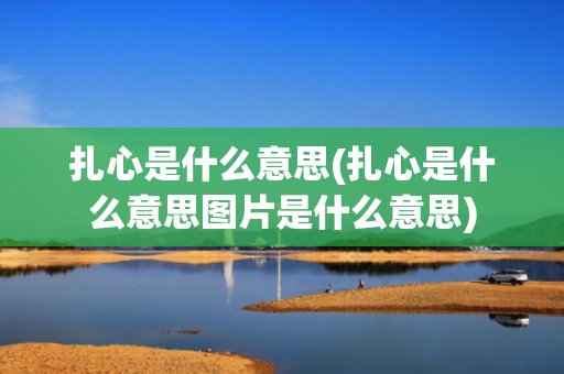 扎心是什么意思(扎心是什么意思图片是什么意思)