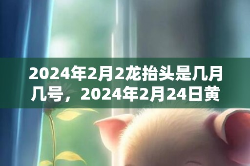 2024年2月2龙抬头是几月几号，2024年2月24日黄历查询