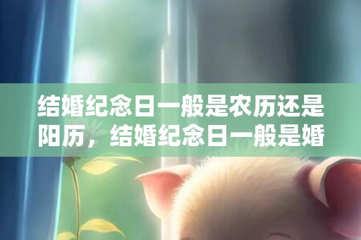 结婚纪念日一般是农历还是阳历，结婚纪念日一般是婚礼还是领证前还是婚礼，那天是结婚纪念日