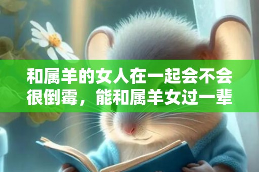 和属羊的女人在一起会不会很倒霉，能和属羊女过一辈子的生肖男