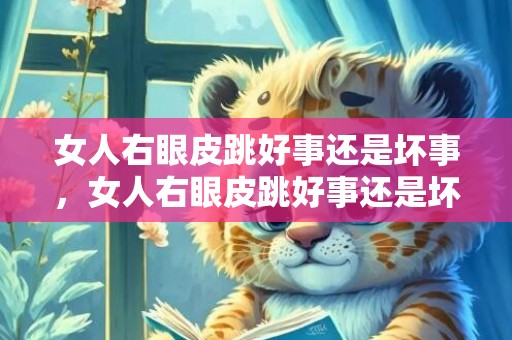 女人右眼皮跳好事还是坏事，女人右眼皮跳好事还是坏事预兆