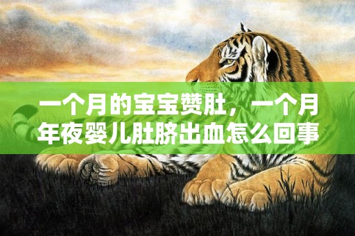 一个月的宝宝赞肚，一个月年夜婴儿肚脐出血怎么回事