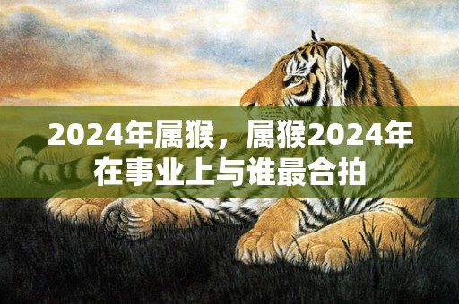 2024年属猴，属猴2024年在事业上与谁最合拍
