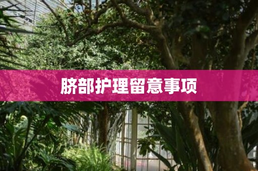脐部护理留意事项