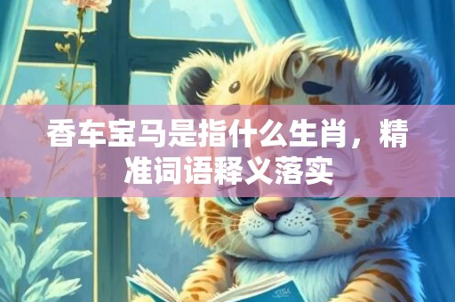香车宝马是指什么生肖，精准词语释义落实