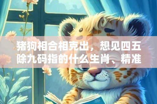 猪狗相合相克出，想见四五除九码指的什么生肖、精准词语释义落实