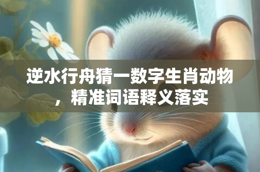 逆水行舟猜一数字生肖动物，精准词语释义落实