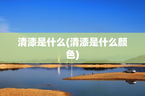 清漆是什么(清漆是什么颜色)