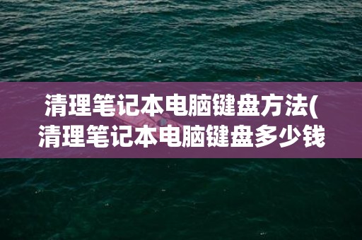 清理笔记本电脑键盘方法(清理笔记本电脑键盘多少钱)