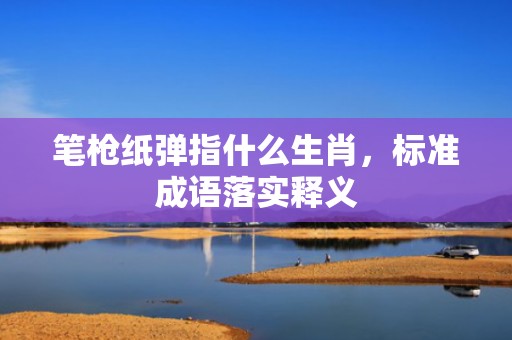 笔枪纸弹指什么生肖，标准成语落实释义