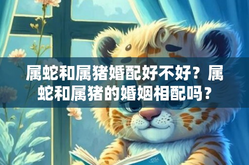 属蛇和属猪婚配好不好？属蛇和属猪的婚姻相配吗？