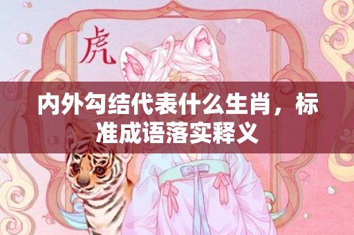内外勾结代表什么生肖，标准成语落实释义