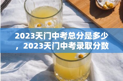 2023天门中考总分是多少，2023天门中考录取分数线及一分一段表