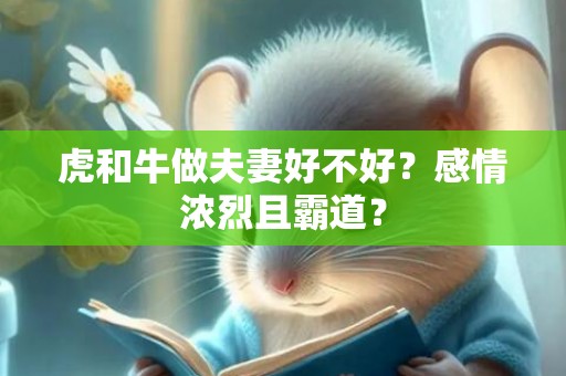 虎和牛做夫妻好不好？感情浓烈且霸道？