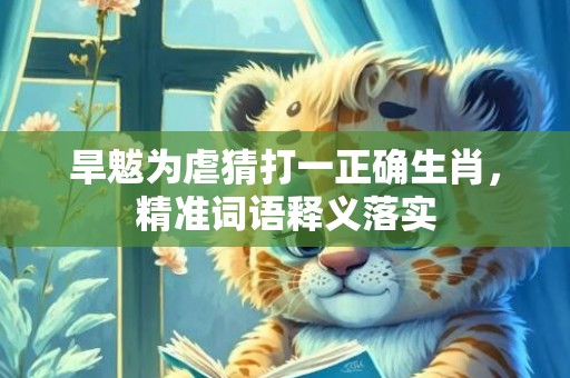 旱魃为虐猜打一正确生肖，精准词语释义落实