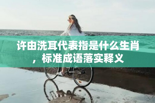 许由洗耳代表指是什么生肖，标准成语落实释义
