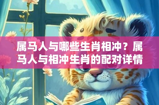 属马人与哪些生肖相冲？属马人与相冲生肖的配对详情是什么？