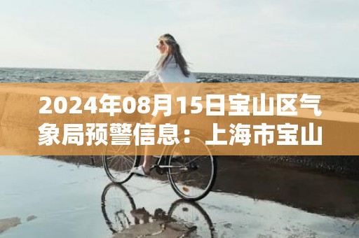 2024年08月15日宝山区气象局预警信息：上海市宝山区发布雷电黄色预警