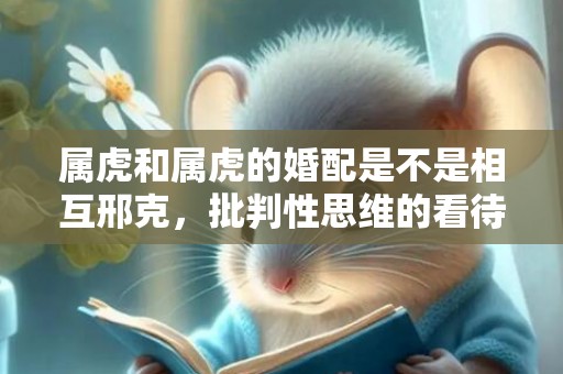 属虎和属虎的婚配是不是相互邢克，批判性思维的看待属相婚配