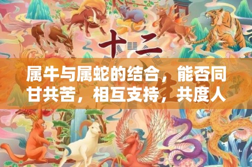 属牛与属蛇的结合，能否同甘共苦，相互支持，共度人生的风雨？