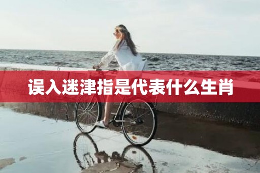 误入迷津指是代表什么生肖