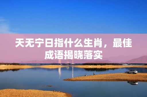 天无宁日指什么生肖，最佳成语揭晓落实