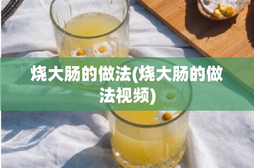 烧大肠的做法(烧大肠的做法视频)