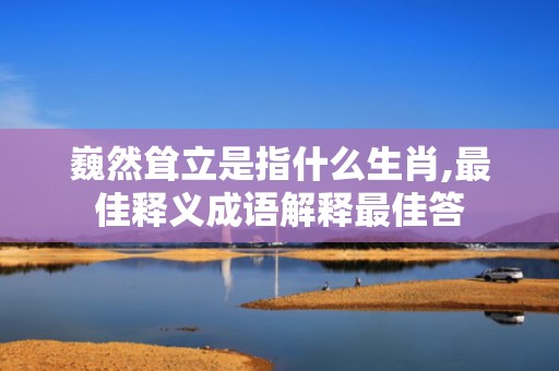 巍然耸立是指什么生肖,最佳释义成语解释最佳答