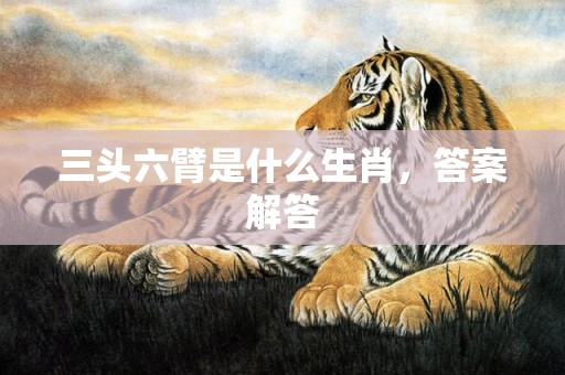 三头六臂是什么生肖，答案解答