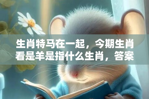 生肖特马在一起，今期生肖看是羊是指什么生肖，答案落实