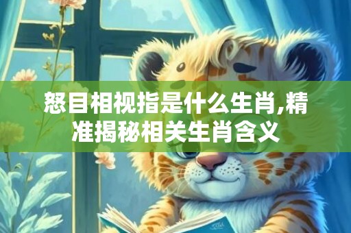 怒目相视指是什么生肖,精准揭秘相关生肖含义
