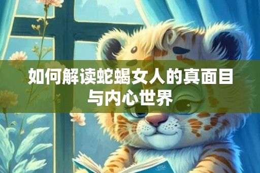 如何解读蛇蝎女人的真面目与内心世界