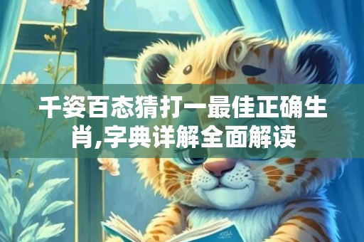 千姿百态猜打一最佳正确生肖,字典详解全面解读