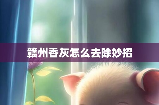 赣州香灰怎么去除妙招