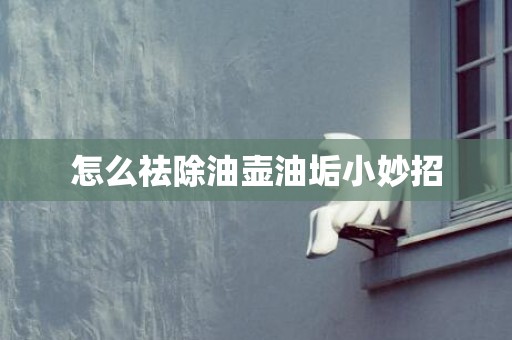 怎么祛除油壶油垢小妙招