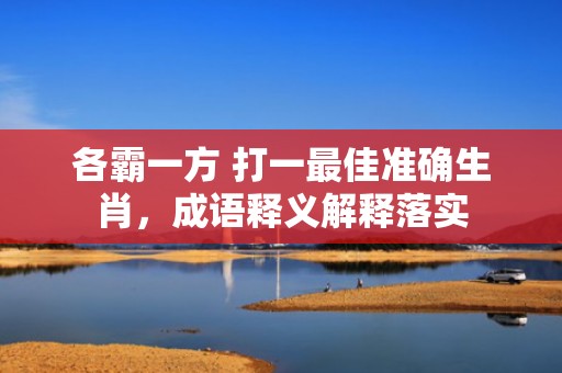 各霸一方 打一最佳准确生肖，成语释义解释落实