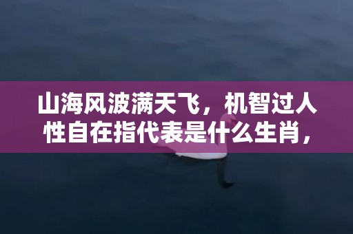 山海风波满天飞，机智过人性自在指代表是什么生肖，语落实解释释义插图