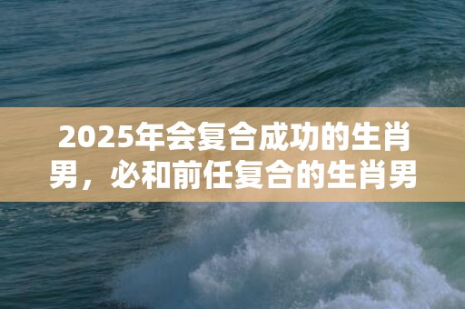 2025年会复合成功的生肖男，必和前任复合的生肖男