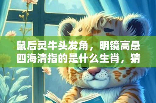 鼠后灵牛头发角，明镜高悬四海清指的是什么生肖，猜打一生肖数字成语释义解释落实