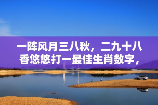 一阵风月三八秋，二九十八香悠悠打一最佳生肖数字，成语最佳释义解释答